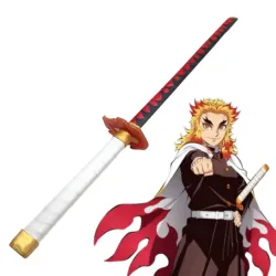 🗡️🔥 Katana de Flame Kyojuro Rengoko (Kimetsu no Yaiba)