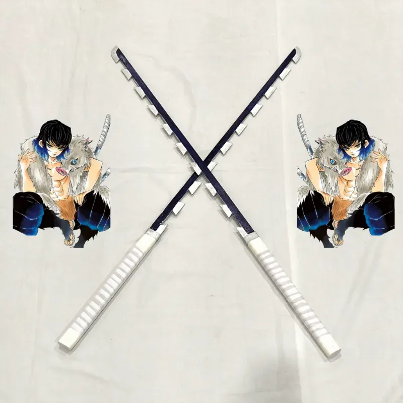 🐖 Dos katanas Inosuke Hashibira (Kimetsu no Yaiba)