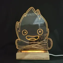 🔥 Lámpara Calcifer (El Castillo Ambulante)