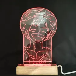 🏴‍☠️ Lámpara Luffy (One Piece)