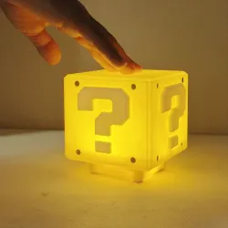 🍄 Lámpara de Mario Bros interactiva
