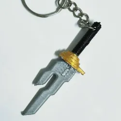 🔪 Llavero 3D cuchillo Toji (Jujutsu Kaisen)