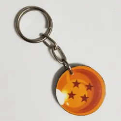 🉑 Llavero esfera de cuatro estrellas (Dragon Ball)