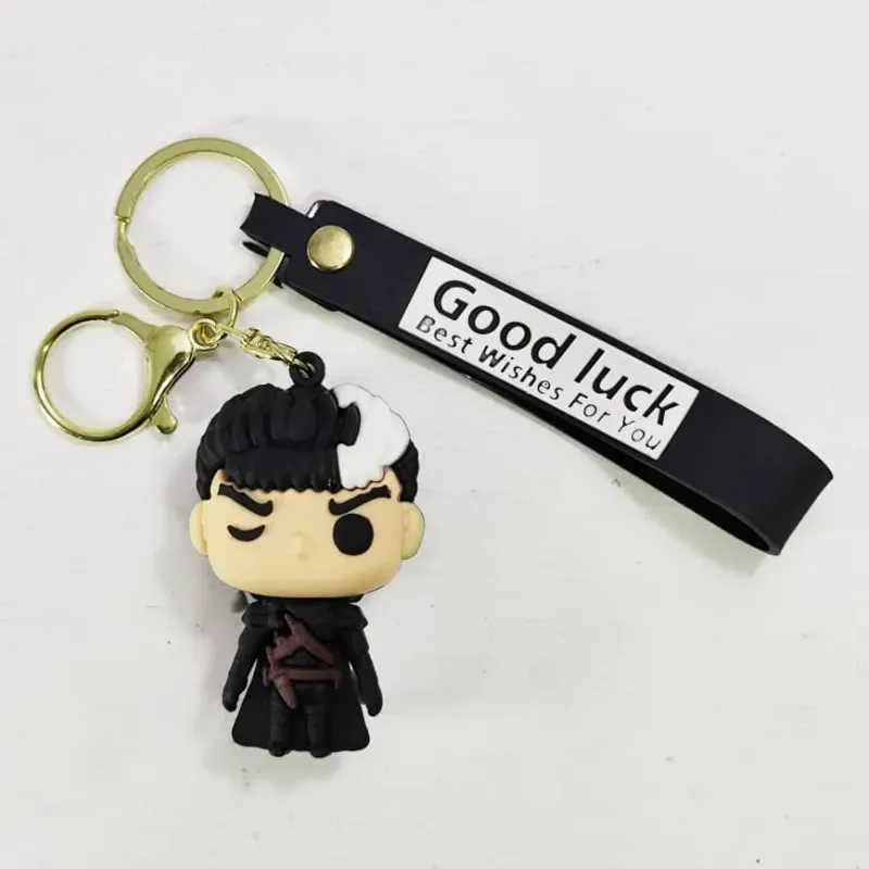 👹 Llavero + figura Guts (Berserk)