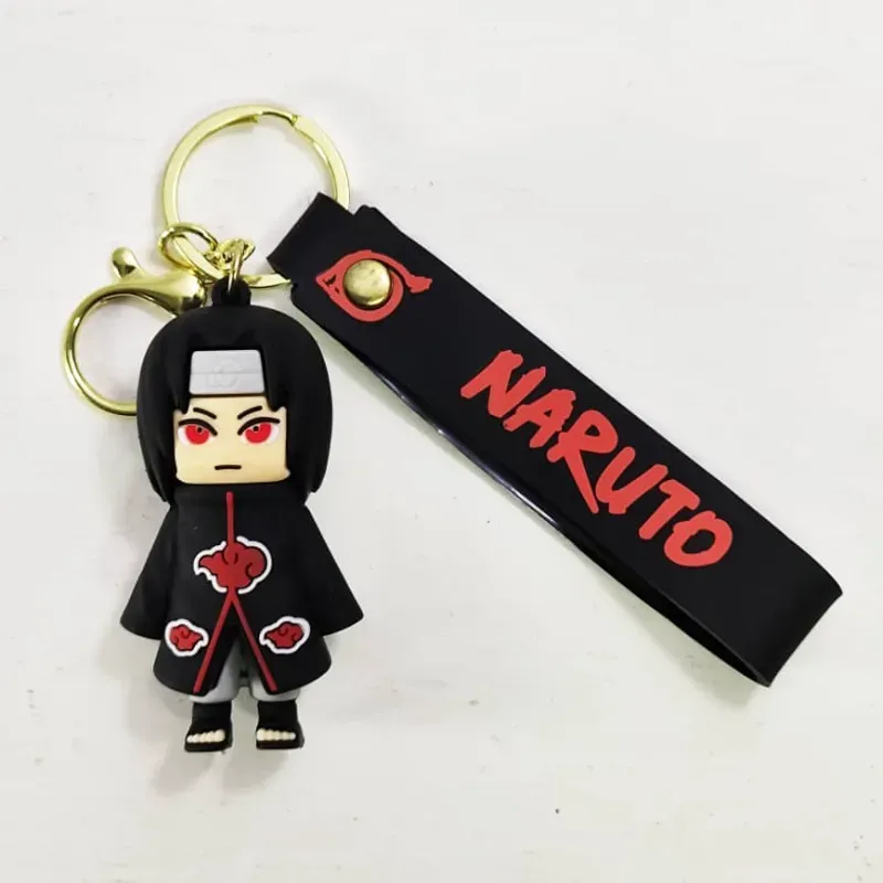 ☁️ Llavero + figura Itachi (Naruto)