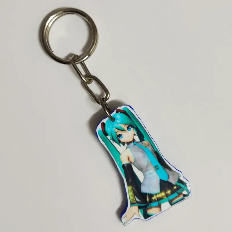 🎤 Llavero Hatsune Miku 