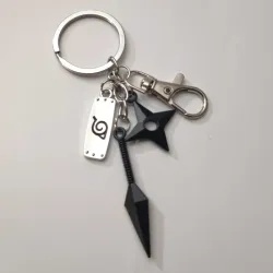 🥷 Llavero kunai + shuriken (Naruto)