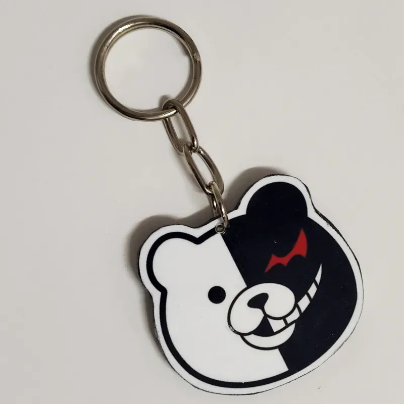 🐼 Llavero Monokuma (Danganronpa)