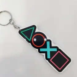 ⚠️⚫✖️🟥 Llavero Playstation gamer