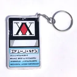 🃏 Llavero tarjeta de cazador (Hunter X Hunter)