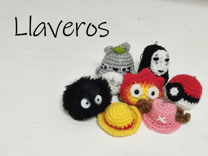 🧶🔑 Llaveros anime