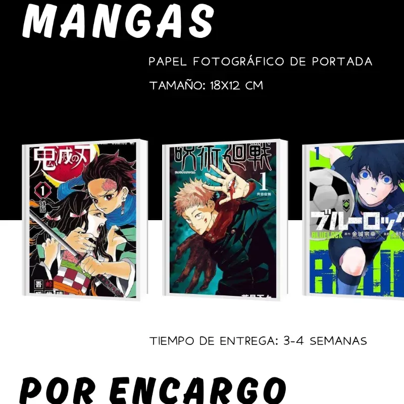 📚 Mangas por encargo