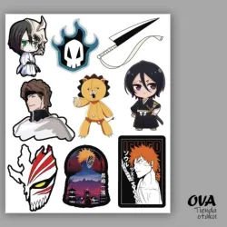 👻 Pack de stickers Bleach 