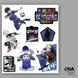 ⚽ Pack de stickers Blue Lock 