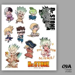 🧪 Pack de stickers Dr. Stone