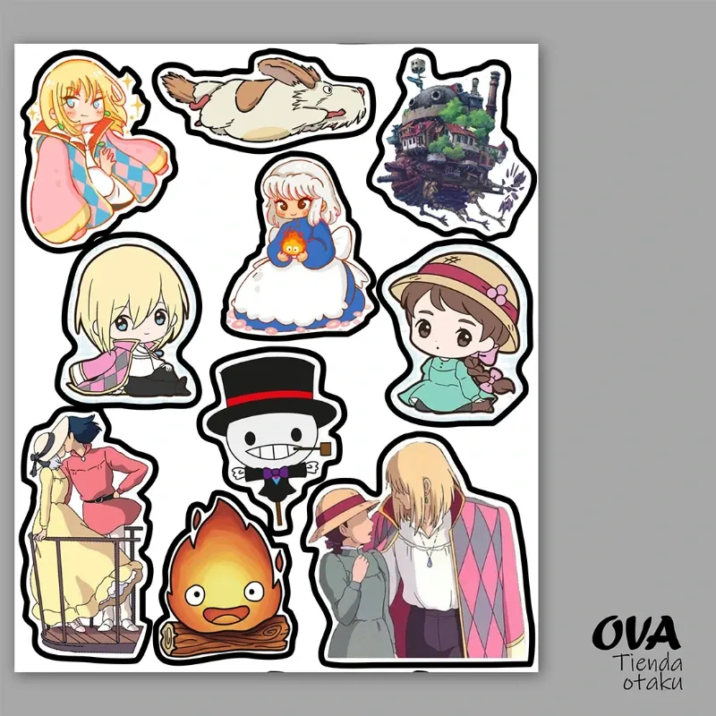 🏰 Pack de stickers El Castillo Ambulante