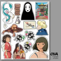 🐖 Pack de stickers El viaje de Chihiro 