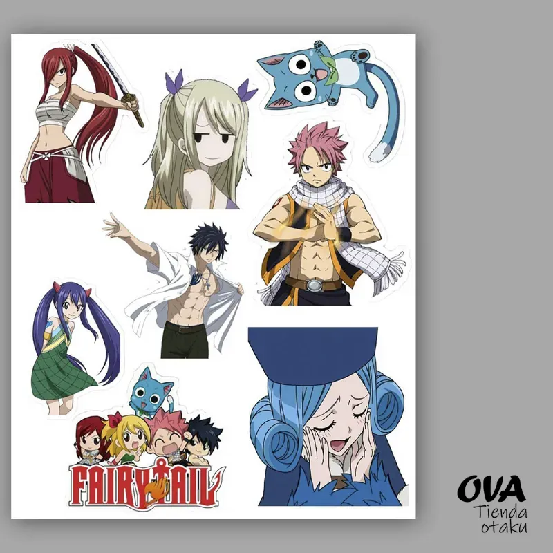 🧚‍♀️ Pack de stickers Fairy Tail