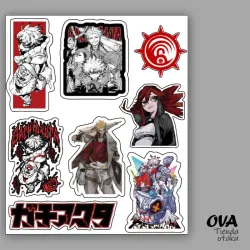 🪰 Pack de stickers Gachiakuta