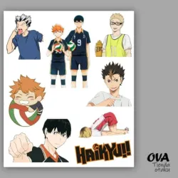 🏀 Pack de stickers Haikyuu!!