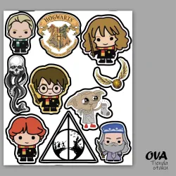 🪄 Pack de stickers Harry Potter
