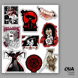 🩸 Pack de stickers Hellsing