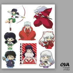 🌛 Pack de stickers Inuyasha 