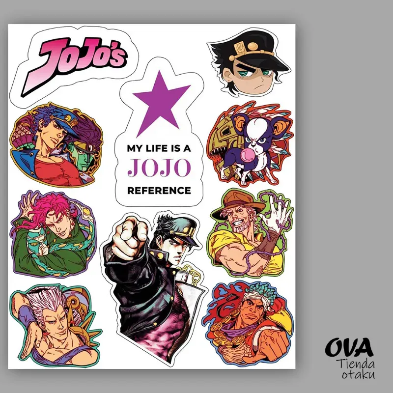 📼 Pack de stickers Jojo's Bizarre Adventure 