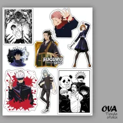 🌀 Pack de stickers Jujutsu Kaisen 