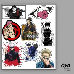 🌀 Pack de stickers Jujutsu Kaisen 