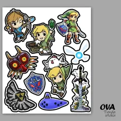 🧝‍♀️ Pack de stickers La leyenda de Zelda