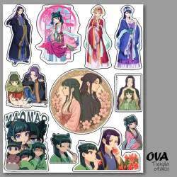 🌸 Pack de stickers Los Diarios de la Boticaria 