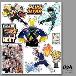 🛡️ Pack de stickers My Hero Academia 