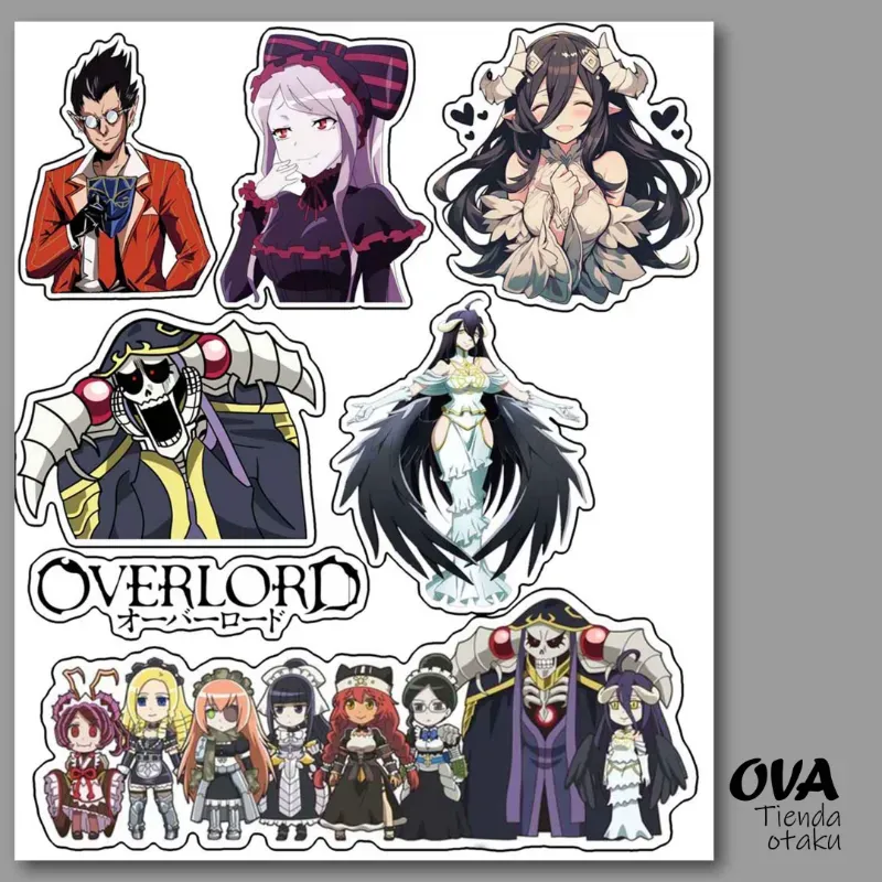 🕸️ Pack de stickers Overlord