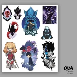 ⚔️ Pack de stickers Solo Leveling 