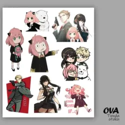 🎀 Pack de stickers Spy X Family 