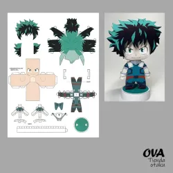 🛡️ Papercraft Izuko Midoriya (Boku no Hero/ My Hero Academia)