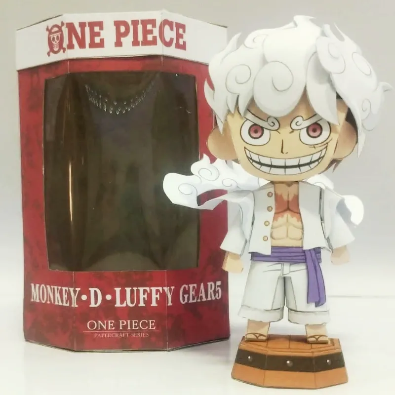 ☁️ Papercraft Luffy Gear V (One Piece)