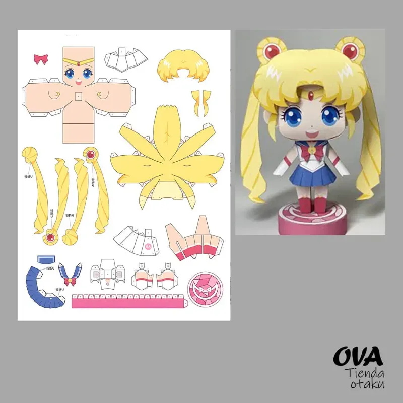 🌚 Papercraft Sailor Moon 