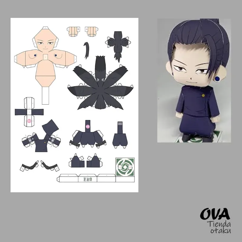 ♠️ Papercraft Suguru Geto (Jujutsu kaisen)