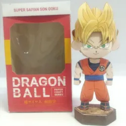 🐲 Papercraft Super Saiyan Son Goku (Dragon Ball)