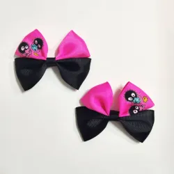 ⚫ Pareja de lazos Susuwatari (El viaje de Chihiro)