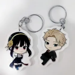 🕵🏼 Pareja de llaveros Loid + Yor (Spy X Family)