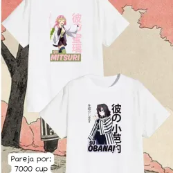 💓🐍 Pareja de pullovers Mitsuri + Obanai (Kimetsu no Yaiba)