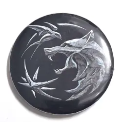 🐺 Pin emblema de brujo (The Witcher)
