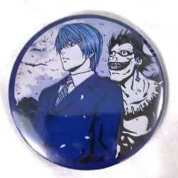 📓 Pin Light y Ryuk (Death note)