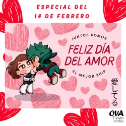 🛡️ Postal Midoriya y Ochako (My Hero Academia)