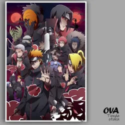 🩸 Poster Akatsuki (Naruto)