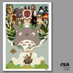 ⛩️ Poster Estudio Gibhli 