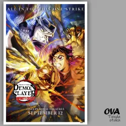 👺 Poster Kimetsu no Yaiba/ Demon Slayer III